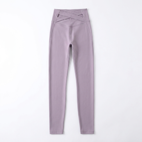 Women's Back-Cross Seamless Yoga Leggings