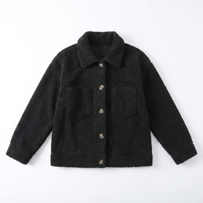 Black flat-lay