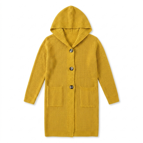 Women's Soft Ribbed Knit Cardigan | Elegant Long Layering Sweater for Autumn and Winter