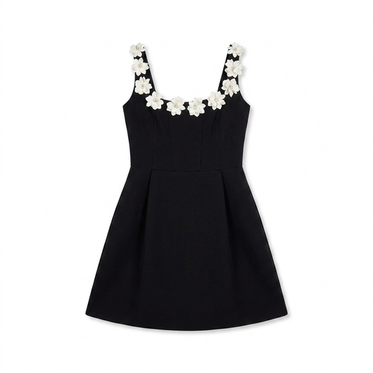 Black flat-lay
