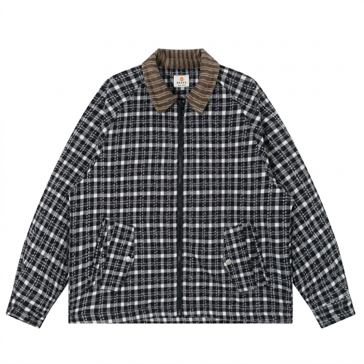 Black flat-lay