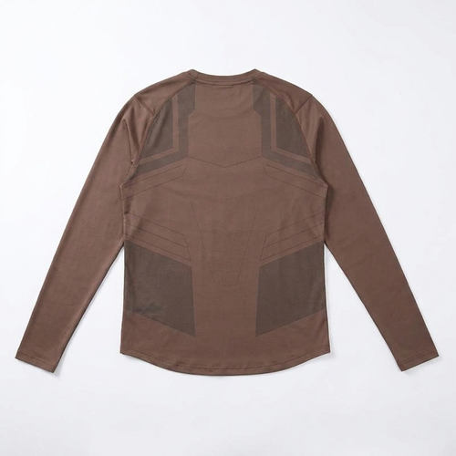 Men's Outdoor Performance Long-Sleeve T-Shirt - Slim-Fit Friction-Reducing