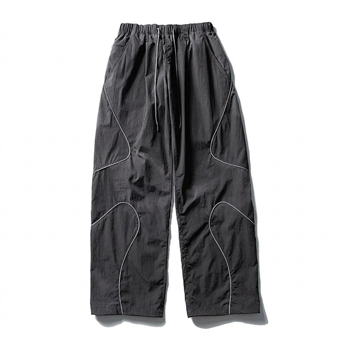 Unisex Outdoor Reflective Cargo Pants - Lightweight Quick-Dry Baggy Trouser