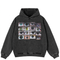 Men's Oversized Eye World Graphic Hoodie - Cotton Streetwear Pullover