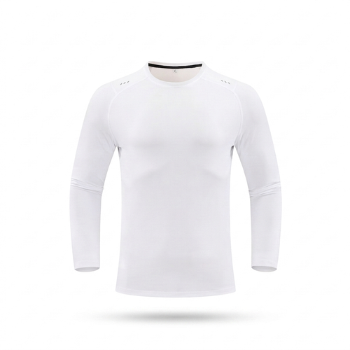 Men's Outdoor Performance Long-Sleeve T-Shirt - Slim-Fit Friction-Reducing