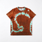 Women's Spiral Print Sports Long-Sleeve T-Shirt - Slimming Quick-Dry Breathable Top