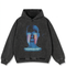 Men's Oversized Hipster Graphic Hoodie - Heavy Cotton Streetwear Pullover