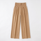 Women's High-Waist Wide-Leg Trousers - Relaxed Fit Trousers with Elastic Waistband
