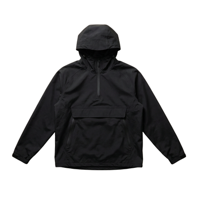 Blacktop Lightweight Hooded Windbreaker Jacket